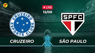 CRUZEIRO X SÃO PAULO  CAMPEONATO BRASILEIRO  AO VIVO  15092024 [upl. by Muller]