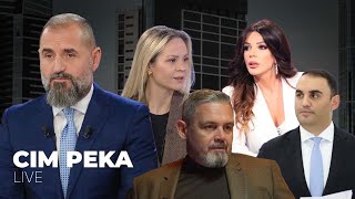 ÇIM PEKA LIVE Programi i Belind Këlliçit për Tiranën 27042023 [upl. by Nairdad210]