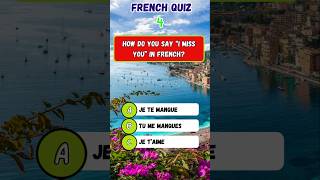 Guess The Correct Answer 🤔 Comment Below quiz french trivia [upl. by Eintroc]