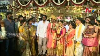 Bahubali Prabhas at Manchu Manoj Marriage Ceremony [upl. by Aicercul728]