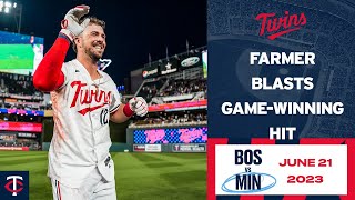 Red Sox vs Twins Game Highlights 62123  MLB Highlights [upl. by Uttica]