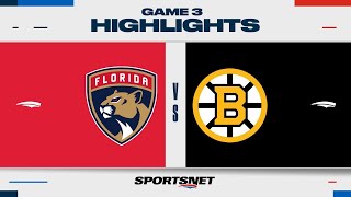 NHL Game 3 Highlights  Panthers vs Bruins  May 10 2024 [upl. by Goody395]