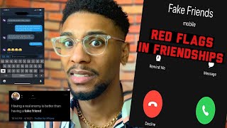 10 RED FLAGS in Friendships  How to Spot FAKE amp TOXIC FRIENDS  FRENEMIES [upl. by Nalehp]