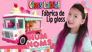 NUM NOMS FÃBRICA DE LIP GLOSS TRUCK  FAÃ‡A SEU PRÃ“PRIO BRILHO LABIAL [upl. by Hawkie]