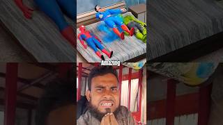 Super Toilet Cam 😦 funny hulkvsspiderman spiderman hulk superman animation memes shortsfeed [upl. by Bein]