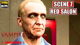 Vampire The Masquerade Swansong Scene 7  Red Salon Gameplay Walkthrough Full Game No Commentary [upl. by Melitta]