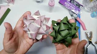 Gift bow tutorial [upl. by Lamaj762]