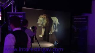 Interesting AV Ltd create Holographic Illusion for Panasonic [upl. by Tinaret588]