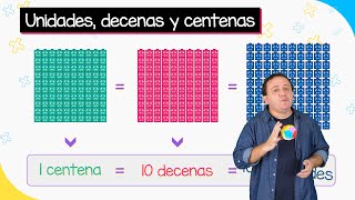 UNIDADES DECENAS Y CENTENAS para principiantes ✌🏼  Súper fácil ✅ [upl. by Nois270]