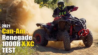 2021 Can Am Renegade 1000R X XC Test Review [upl. by Pharaoh]