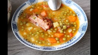 Bakina kuhinja  kako spremiti čorbast fantastičan grašak cooked peas [upl. by Cerelia]