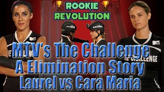 MTVs The Challenge Elimination Story Laurel vs Cara Maria [upl. by Brinna976]