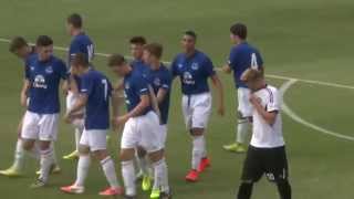 Highlights Rhyl 01 Everton U21s [upl. by Merrow]