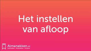 Het instellen van afloop in InDesign [upl. by Meldoh]