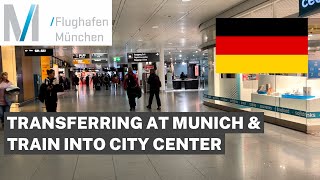 🇩🇪 Munich Airport MUC Arrivals Procedure amp Transfer through Terminal 2 [upl. by Dibru74]