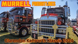 MURRELL Freight Lines at Clarendon Kenworth Klassic 2024 kenworth truck truckshow [upl. by Enened]