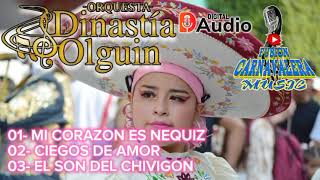 ORQUESTA DINASTIA OLGUIN quotMI CORAZON ES NEQUIZquot quotCIEGOS DE AMORquot quotEL SON DEL CHIVIGONquot [upl. by Malynda]