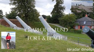 Charlottenlund Fort amp Beach  Denmark Fort  Denmark beach  Danish summer  2020 [upl. by Mirabelle]