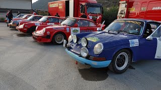 6 Lessinia Rally Historic 2024 parco assistenza 9 novembre [upl. by Kehr418]