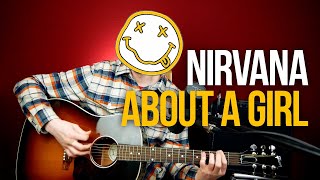 Как играть Nirvana About a Girl на гитаре [upl. by Alberta393]