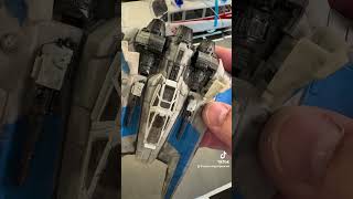 Galaxy Squadron Fang Fighter Unboxing and Review [upl. by Odinevneib]