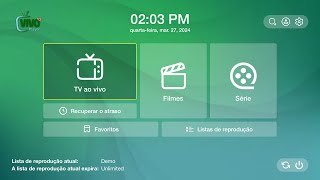 Como usar o Vivo Player Portuguese [upl. by Otina591]