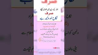 shadi ka islamic tarika  Shadi Ki resam o rewaj shadi shorts denislam muhammad [upl. by Tychonn]