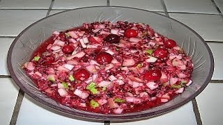 Healthy Cranberry Sauce Recipe  Nutritionist Karen Roth  San Diego [upl. by Enitsirhc]