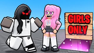 I Went UNDERCOVER In A GIRLS ONLY Tournament Roblox Blade Ball [upl. by Divadleahcim]