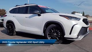 2023 Toyota Highlander XSE Sport Utility Stockton Lodi Manteca Sacramento [upl. by Frodine]