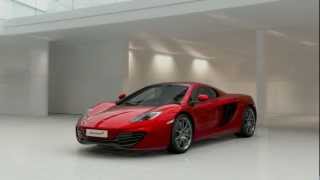 McLaren 12C Spider From Coupe to Roadster in 17 seconds [upl. by Nomae]