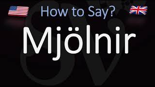 How to Pronounce Mjölnir CORRECTLY Thors Hammer Name Pronunciation [upl. by Benito970]