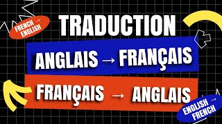 Traduction Français → Anglais Translation French → English [upl. by Ygiaf]