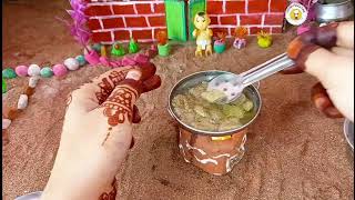 miniature khajur Aaj banaa hai mini cooking kitchen mein mini [upl. by Sherourd465]