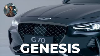 GENESIS G70 interior and exterior Detalis [upl. by Anait]