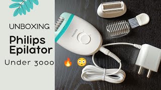 UNBOXING Philips Corded Epilator BRE 245 🔥😍  2 in 1shaver and epilator  Best Epilator❤️ [upl. by Crispin]