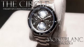 THE CIRCLE x CONNOISSEURS Montblanc Horology [upl. by Lonyer]