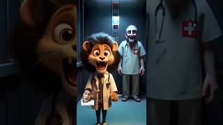 sheru the Lion Saw A horror incident in hospital  शेरू बिल्ली अस्पताल मुझे देखा भूत  shorts [upl. by Carolle506]