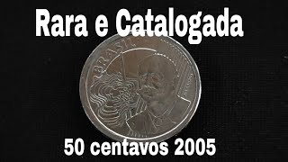 Rara Moeda de 50 Centavos de 2005 Super Valorizada [upl. by Orford]