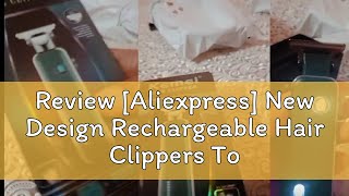 Review Aliexpress New Design Rechargeable Hair Clippers Tondeuse Kemei Km5098 Usb Mini Professio [upl. by Annal]