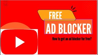 How to get a free ad blocker [upl. by Einnus]