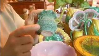 How to Collect Majolica Pottery  Sand Variety of Majolica Pottery [upl. by Nirahs]