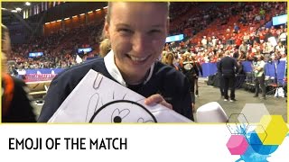 Emoji of the Match  Denmark vs France  EHF EURO 2016 [upl. by Ira]