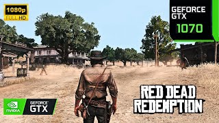 Red Dead Redemption PC  GTX 1070 Laptop  I7 7700HQ  Gameplay and Performance [upl. by Aicilav991]