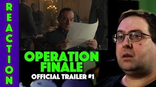 REACTION Operation Finale Trialer 1  Oscar Isaac Movie 2018 [upl. by Haase]