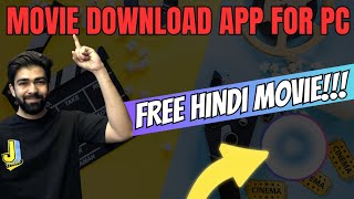 Free Movie download app for PC  How to download Hindi movies from Website [upl. by Anrym]