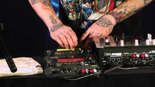 DJ Starscream of Slipknot Live  KORG Booth NAMM 2012 [upl. by Oludoet]