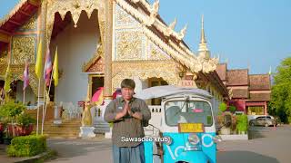 Travel Thailand Easily Good moring Chieng Mai with LOMO EV TUKTUK [upl. by Nitsew]