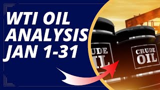 Crude Oil WTI Monthly Analysis for January 131 2024 by Nina Fx [upl. by Jueta]