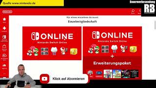 Nintendo Mitgliedschaft Nintendo Switch Online Einzel o Familienmitgliedschaft Kurz erklärt 409 [upl. by Alema]